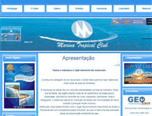 Tablet Screenshot of marinatropicalclub.com.br